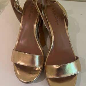 Lilly Pulitzer @ Target Gold Wedges